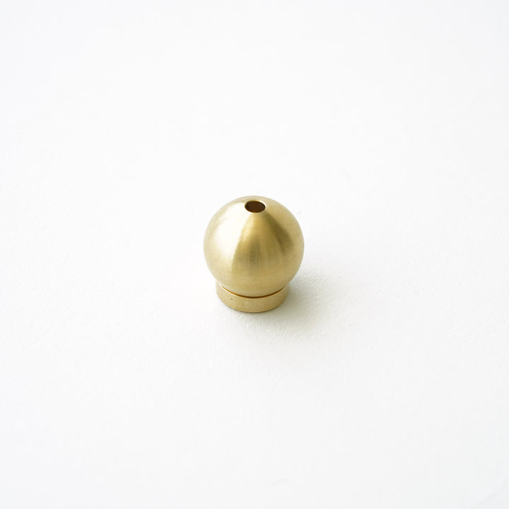 SUMITANI SABURO SHOTEN / SOLID BRASS BALL SHAPED INCENSE HOLDERS