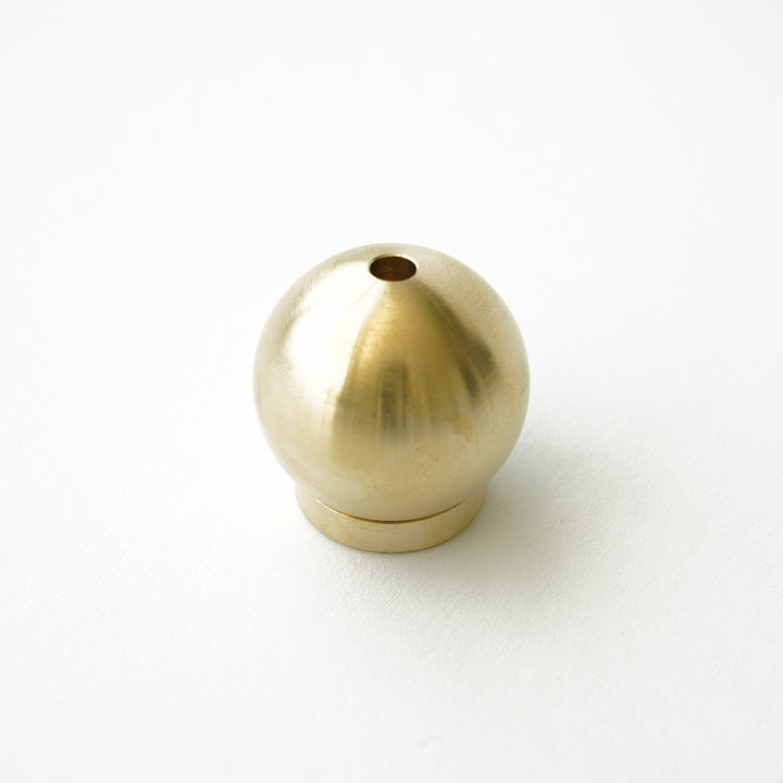 SUMITANI SABURO SHOTEN / SOLID BRASS BALL SHAPED INCENSE HOLDERS
